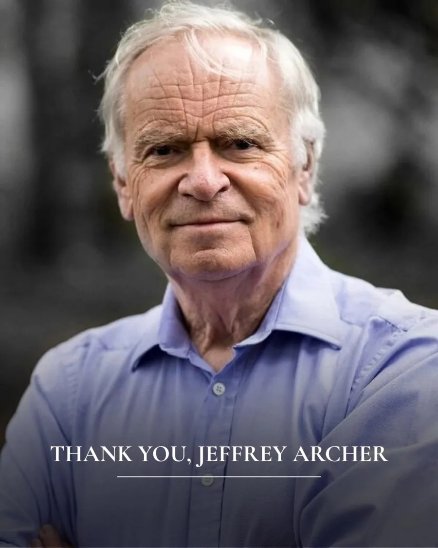 Cover of In Memoriam: Jeffrey Archer (1940-2026) - A Storyteller Like No Other